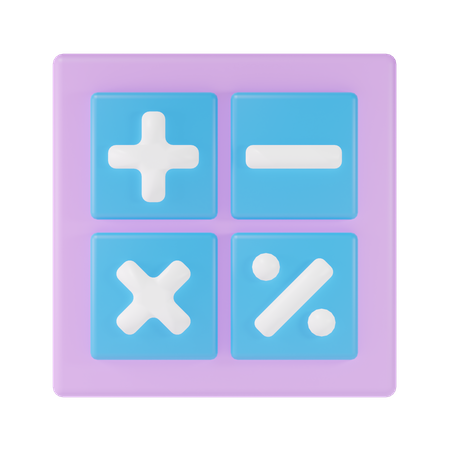 Math  3D Icon