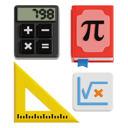 Math  3D Icon