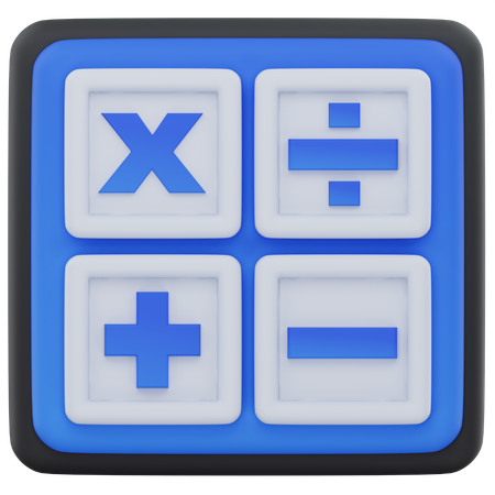 Math  3D Icon