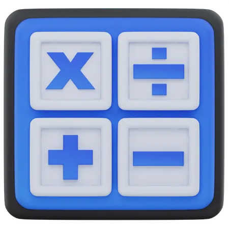 Math  3D Icon