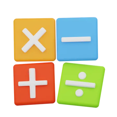 Math  3D Icon