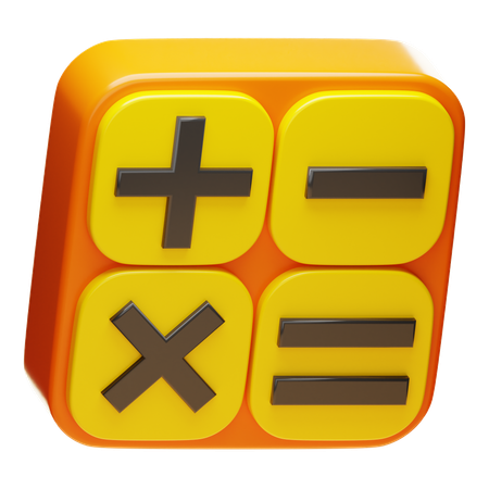 Math  3D Icon