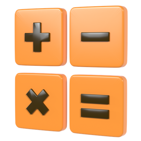 Math  3D Icon