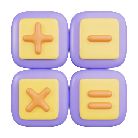 Math  3D Icon