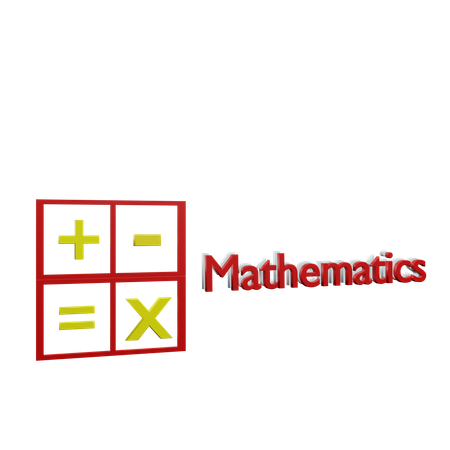 Math Algoritma  3D Icon