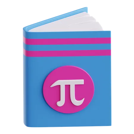 Math Book  3D Icon