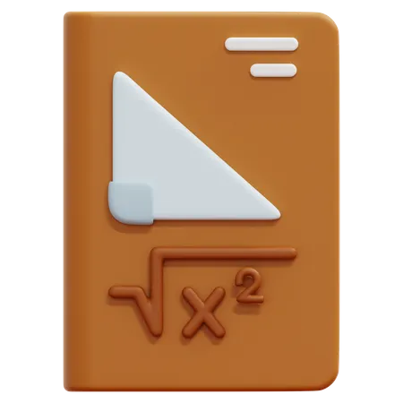 Math Book 3D Icon