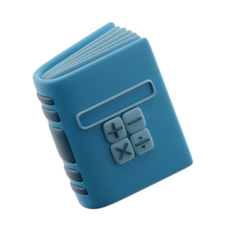Math Books  3D Icon