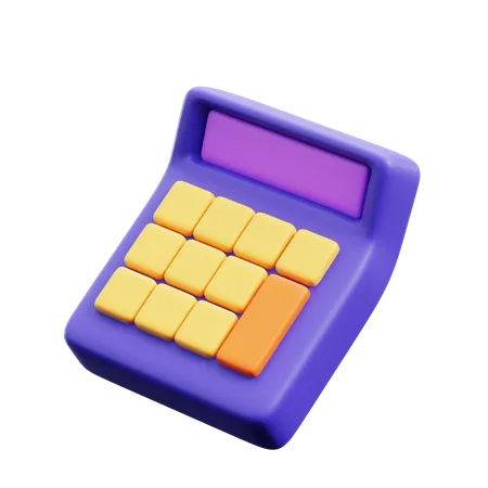 Math Calculation  3D Icon