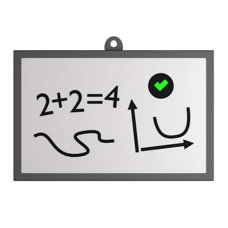 Math Equation  3D Icon