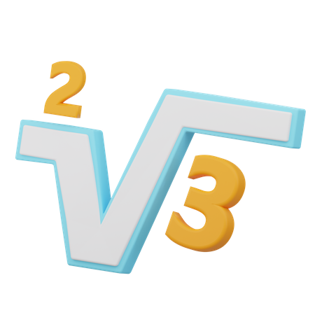 Math Formula  3D Icon