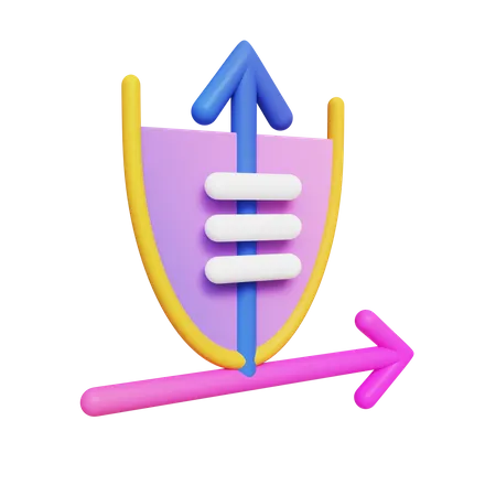 Math Graph  3D Icon