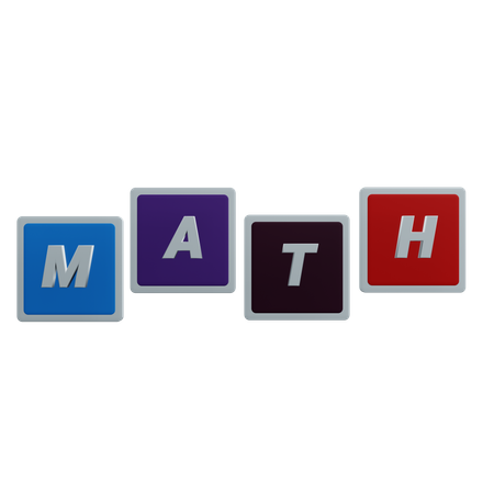 Math sign  3D Icon