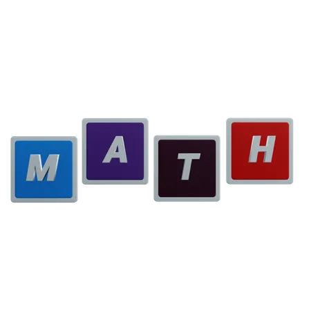 Math sign  3D Icon