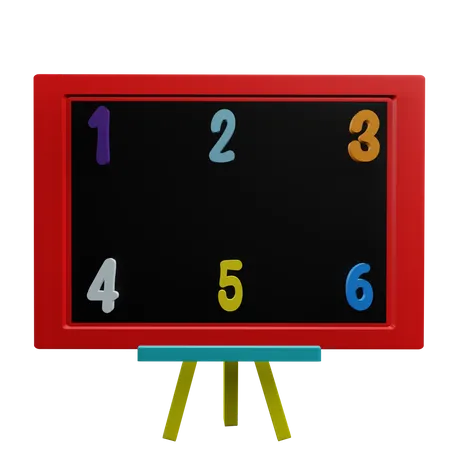 Math Board 3D Icon