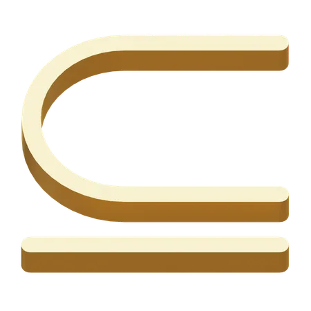 Math Symbol  3D Icon
