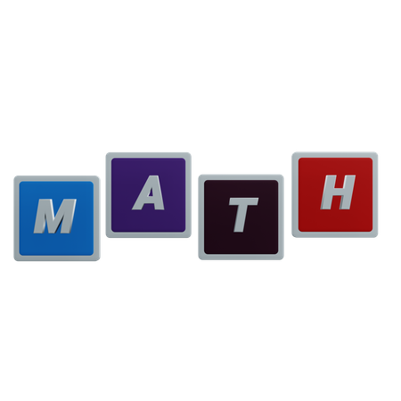 Mathe-Zeichen  3D Icon