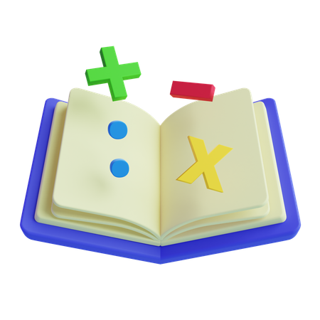 Mathematic Study  3D Icon