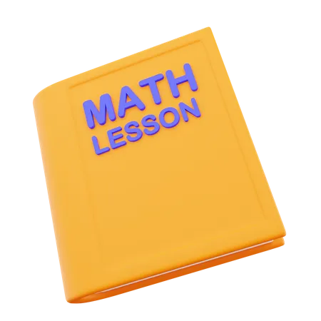 Mathematical Book 3D Icon