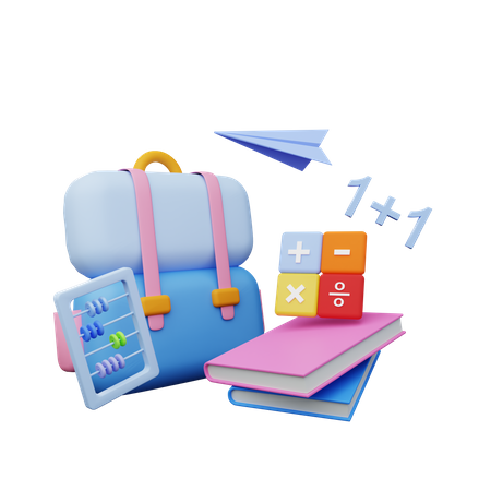 Mathematics  3D Icon