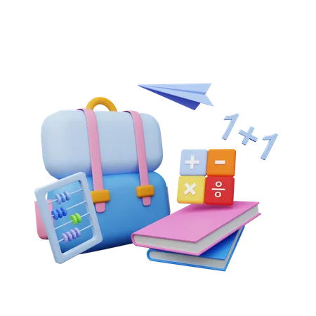 Mathematics  3D Illustration