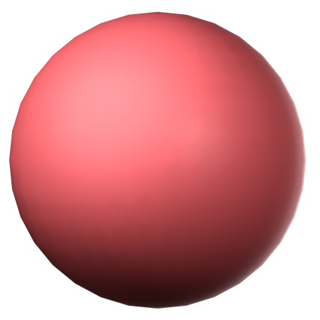 Mathematics Sphere  3D Icon