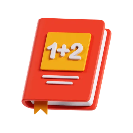 Mathematikbuch  3D Icon