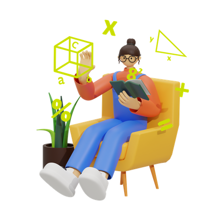 Mathématiques interactives  3D Icon