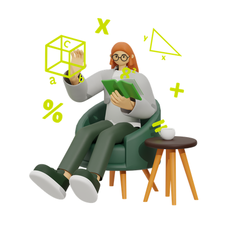 Mathématiques interactives  3D Icon