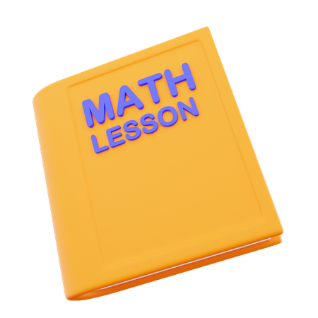 Mathematisches Buch  3D Icon
