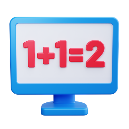 Maths  3D Icon