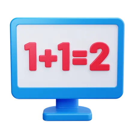 Maths  3D Icon