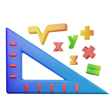 Maths  3D Icon