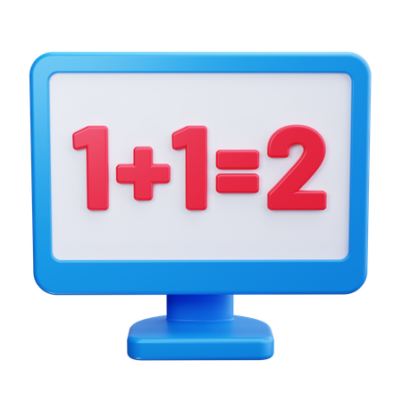 Maths  3D Icon