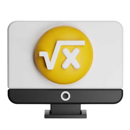 Maths  3D Icon