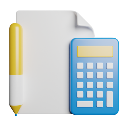 Maths  3D Icon