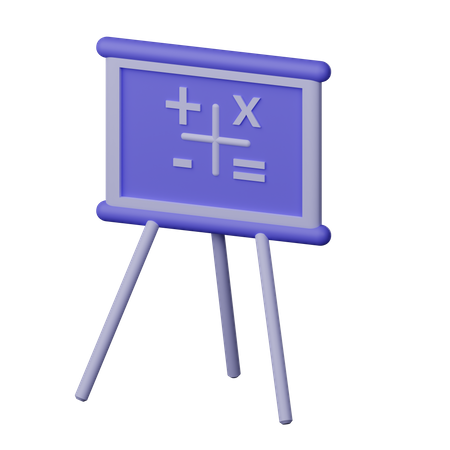 Maths  3D Icon