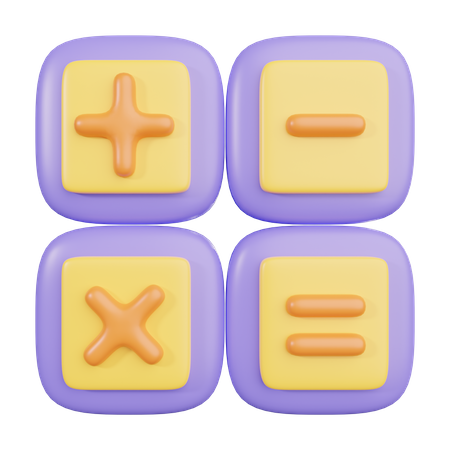 Mathématiques  3D Icon