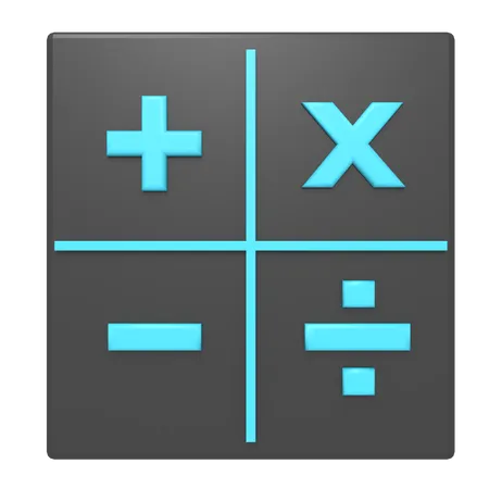 Calculate Mathematics School 3D Icon