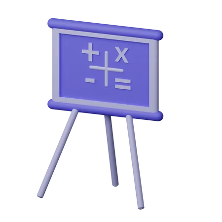 Maths  3D Icon