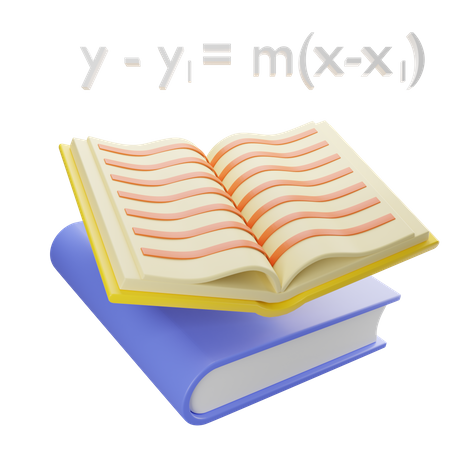 Maths Book 3D Icon