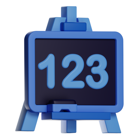 Maths Class  3D Icon
