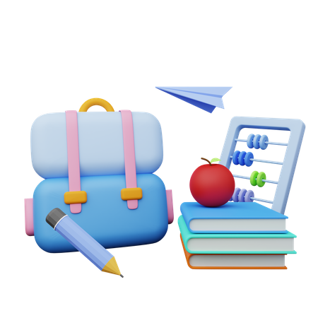 Maths class  3D Icon