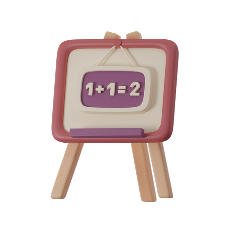 Maths Formula  3D Icon