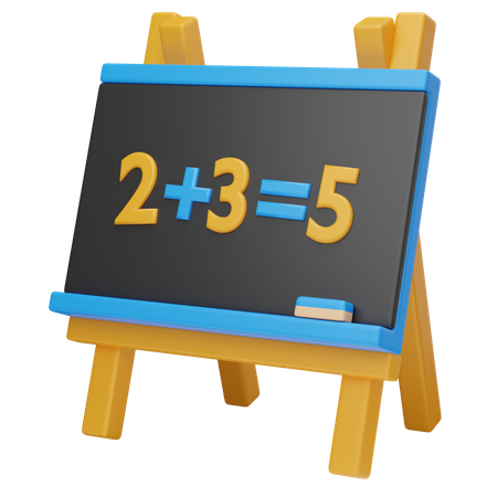 Maths Formula  3D Icon