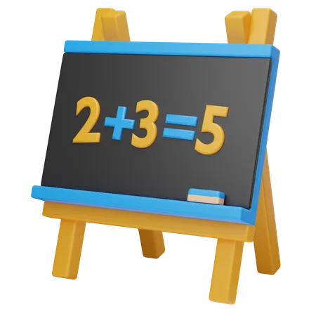 Maths Formula  3D Icon