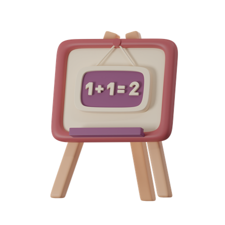 Maths Formula  3D Icon