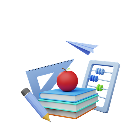 Maths study  3D Icon