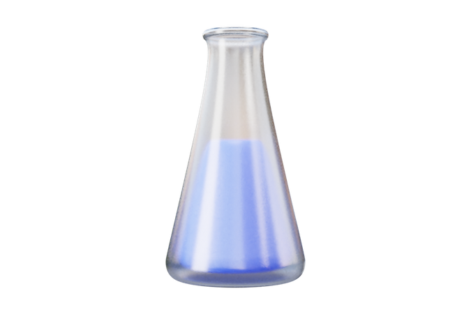 Erlenmeyer  3D Icon