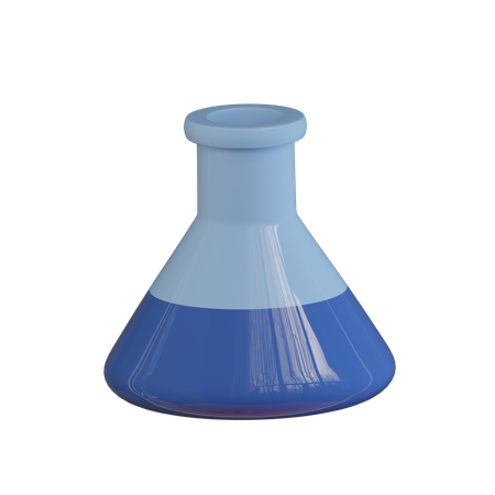 Matraz de laboratorio  3D Icon